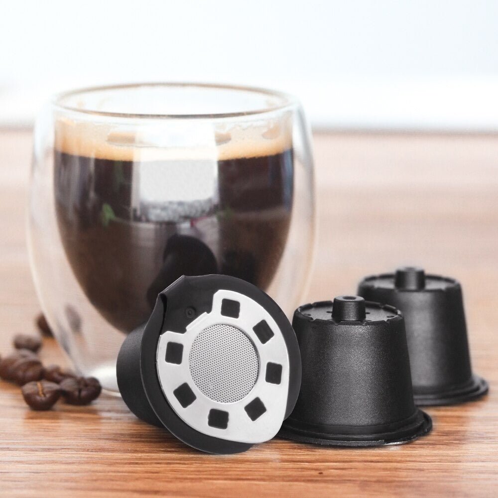 Капсула за многократно ползване съвместима с кафемашини Nespresso Gen.2 - Atron Капсула за многократно ползване съвместима с кафемашини Nespresso Gen.2 - Atron